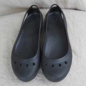 Crocs Kadee Flats Women's SIZE 9 Black